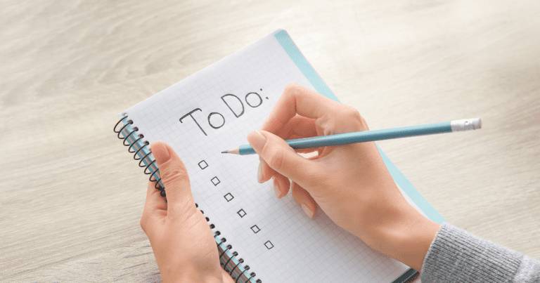 to-do list plan d'actions